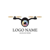 drone logo vector pictogram