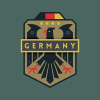 Duitsland World Cup Soccer Badges vector
