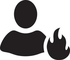 brand heet icoon symbool beeld vector. illustratie van de Gevaar brand brandwond beeld ontwerp. eps 10 vector