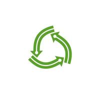 recycle tech logo. vector illustratie.