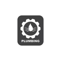 loodgieter vector illustratie logo icoon