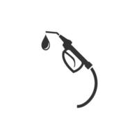 benzine pomp mondstuk vector logo sjabloon.