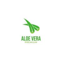vector aloë vera logo ontwerp concept illustratie idee