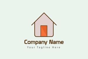 uw huis logo vector illustratie