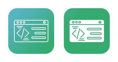 vector pictogram programmeren