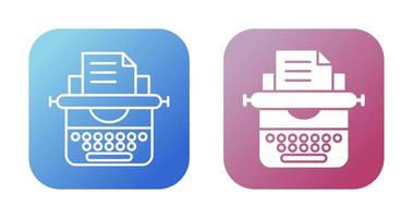 typemachine vector pictogram