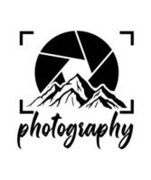 fotografie logo vector t-shirt ontwerp