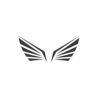 vleugels logo symbool pictogram vectorillustratie vector