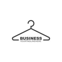 hanger logo icoon vector illustratie ontwerp