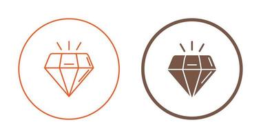 diamant vector pictogram