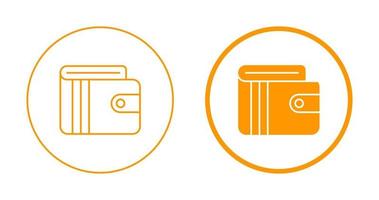 portemonnee vector pictogram