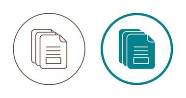 document vector pictogram