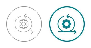 werkstroom vector pictogram