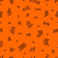creatief grunge tijger huid naadloos patroon. vector