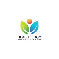 gezondheid medische logo sjabloon vectorillustratie vector