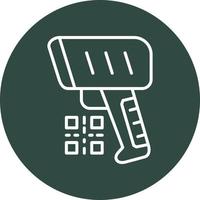 qr code scan vector icoon