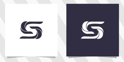 letter s logo ontwerpsjabloon vector