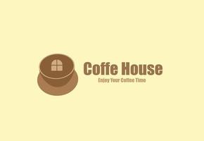 koffie logo vector voor coffeeshop branding