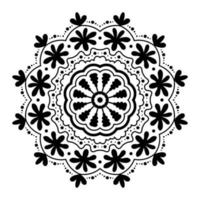 bloemen mandala vector