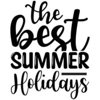 de het beste zomer vakantie vector