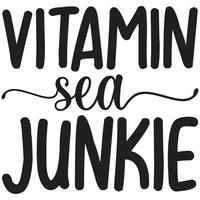 vitamine zee junkie vector