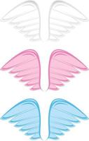 engel Vleugels illustratie vector