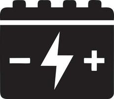 accu energie icoon symbool vector afbeelding. illustratie van de batterijen in rekening brengen elektrisch icoon ontwerp afbeelding. eps 10