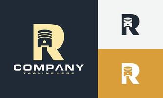 brief r zuiger logo vector