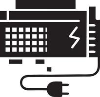 accu energie icoon symbool vector afbeelding. illustratie van de batterijen in rekening brengen elektrisch icoon ontwerp afbeelding. eps 10