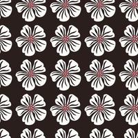 kamille bloem eindeloos achtergrond. abstract bloemen naadloos patroon in gemakkelijk stijl. vector