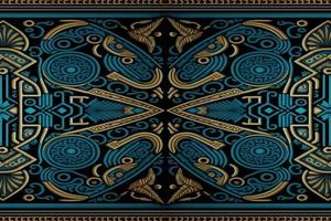 Egyptische geometrie patroon oud oude achtergrond. abstract traditioneel volk antiek tribal etnisch grafisch lijn. overladen elegant luxe wijnoogst retro stijl. structuur textiel kleding stof etnisch Egypte patronen vector