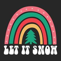 vrolijk Kerstmis vector t-shirt ontwerp