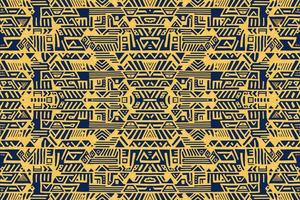 Egyptische hiërogliefen etnisch patroon. abstract traditioneel volk antiek tribal zigzag grafisch lijn. structuur textiel kleding stof etnisch Egyptische patronen vector. overladen elegant luxe wijnoogst retro stijl. vector