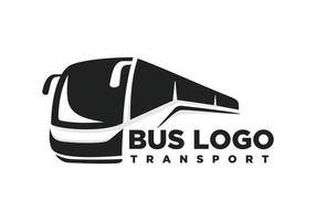 bus. reizen bus logo ontwerp vector