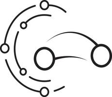 slim tech auto logo vector