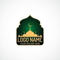 Islamitisch logo sjabloon ontwerp vector