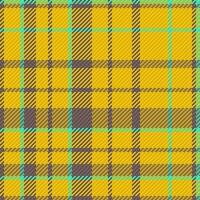 structuur textiel kleding stof. achtergrond naadloos tartan. plaid patroon vector controleren.