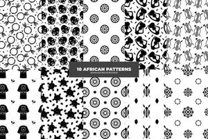 Afrikaanse patroon reeks vector