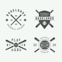 wijnoogst basketbal logo's, emblemen, badges en ontwerp elementen. vector illustratie. monochroom grafisch kunst.