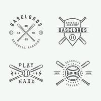 wijnoogst basketbal logo's, emblemen, badges en ontwerp elementen. vector illustratie. monochroom grafisch kunst.