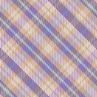 Schotse ruit plaid met wijnoogst kleur patroon. vector