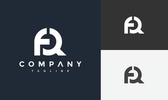 monogram brief fq logo vector