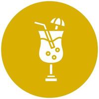 vector ontwerp pina colada vector icoon stijl