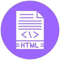 html vector icoon stijl