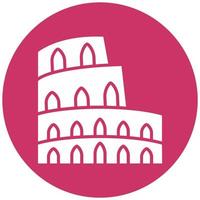 colosseum vector icoon stijl