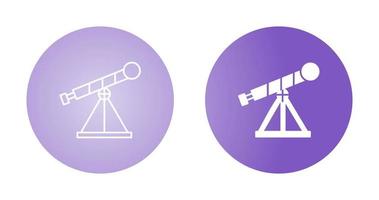 telescoop vector pictogram