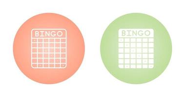 bingo vector icoon