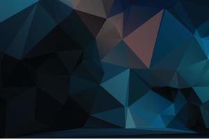 abstract kleur veelhoek achtergrond ontwerp, abstract meetkundig origami stijl met helling vector