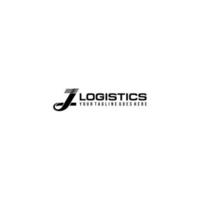 jl lj eerste voor logistiek logo ontwerp vector