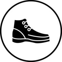 wandelaar laarzen vector icoon stijl